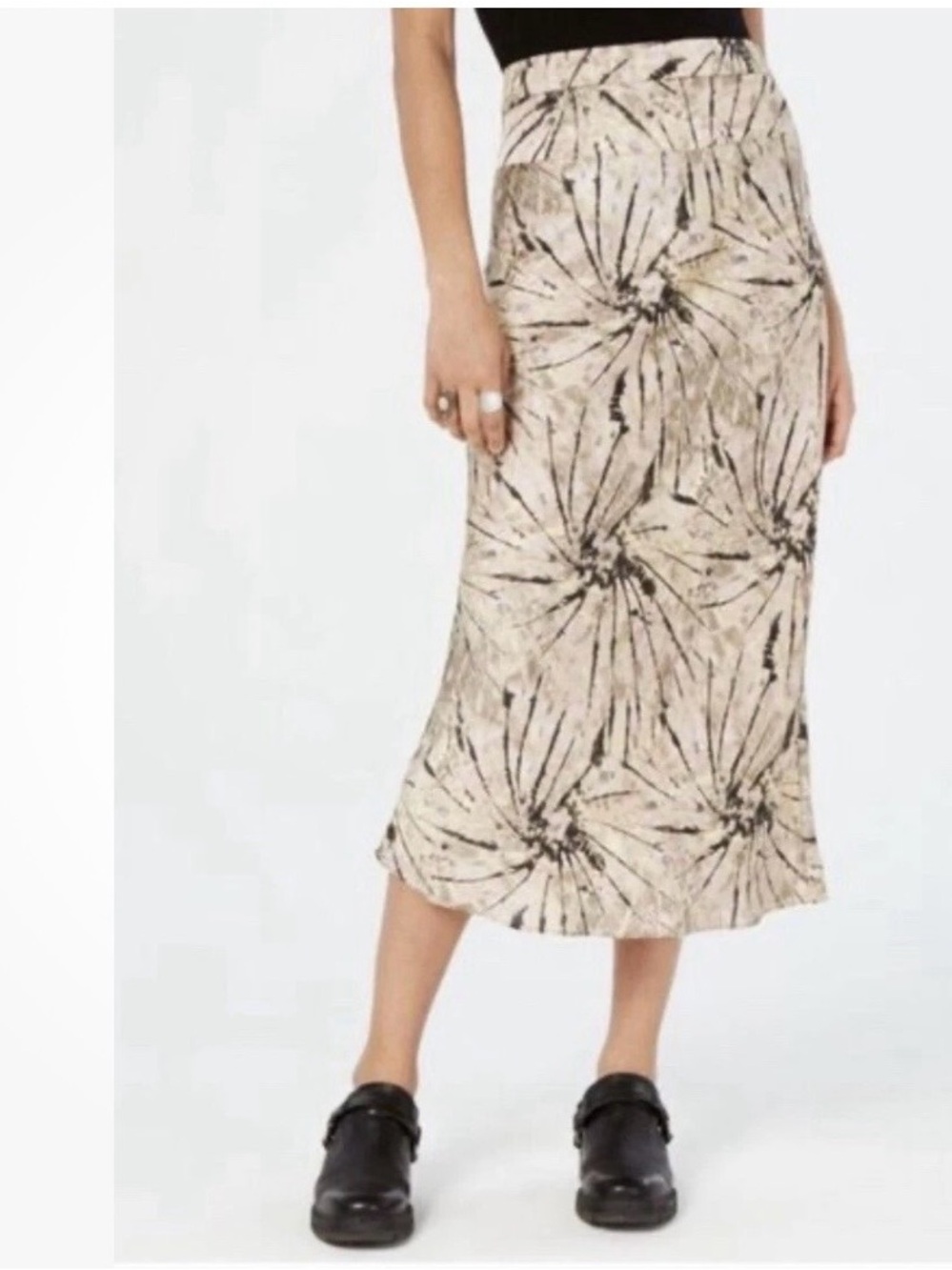 Free People Magic Smoke Combo Normani Bias Maxi Skirt SIZE 12